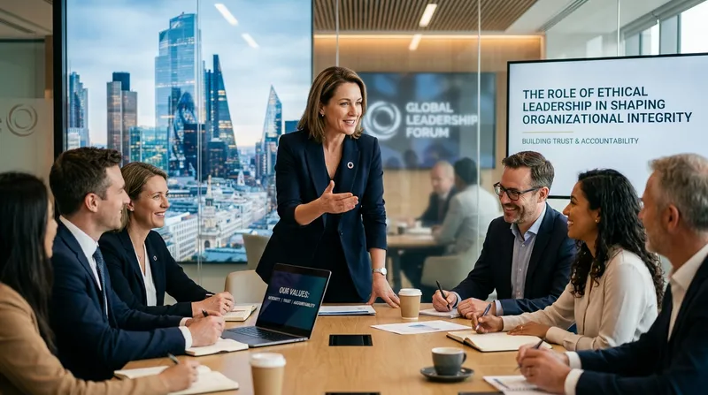 The Role of Ethical Leadership in Shaping Organizational Integrity