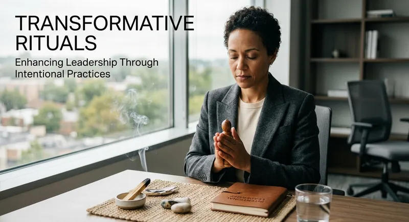 Transformative Rituals: Enhancing Leadership Through Intentional Practices