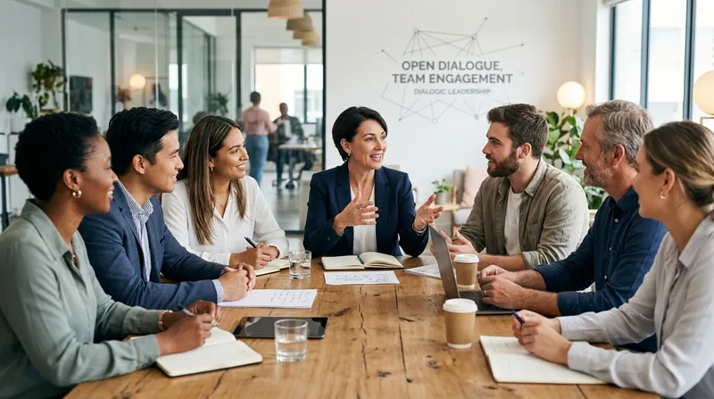 Harnessing Dialogic Leadership: Elevating Team Engagement through Open Dialogue