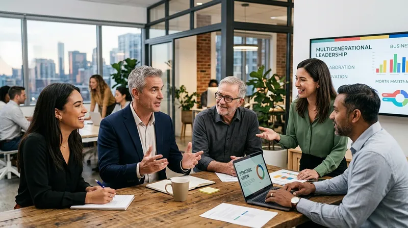 Leveraging Cross-Generational Dynamics: Strategic Leadership in a Multigenerational Workplace