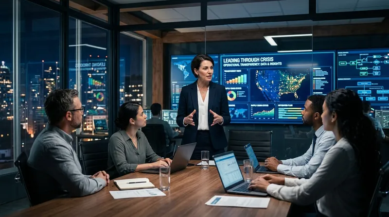 Leading Through Crisis: The Unseen Power of Operational Transparency
