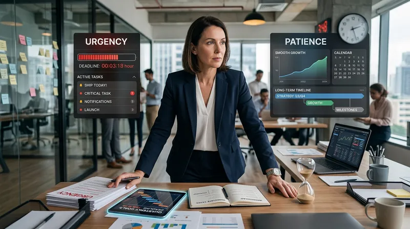 The Time Paradox: Balancing Urgency and Patience in Modern Management