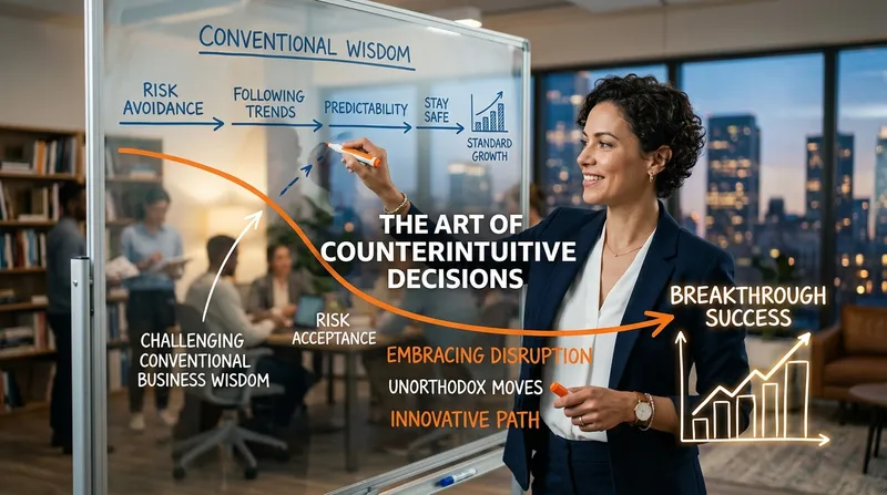 The Art of Counterintuitive Decisions: Challenging Conventional Business Wisdom