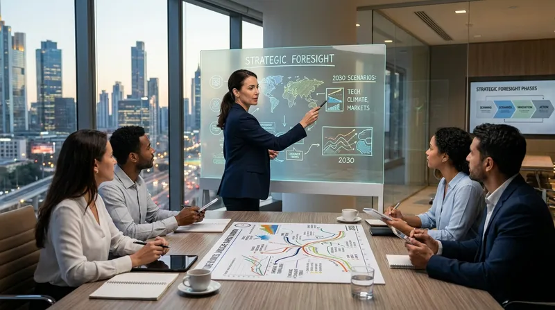 Strategic Foresight: Anticipating and Shaping the Future Business Landscape