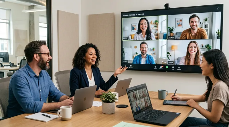 Navigating Hybrid Work Environments: Cultivating Culture Beyond the Physical Office