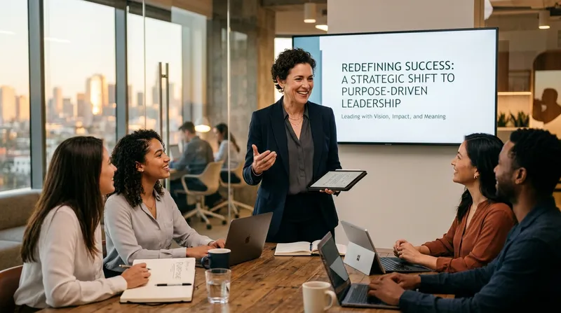 Redefining Success: A Strategic Shift to Purpose-Driven Leadership