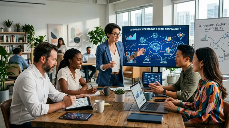 Reimagining Organizational Culture: Adaptability in the Age of AI