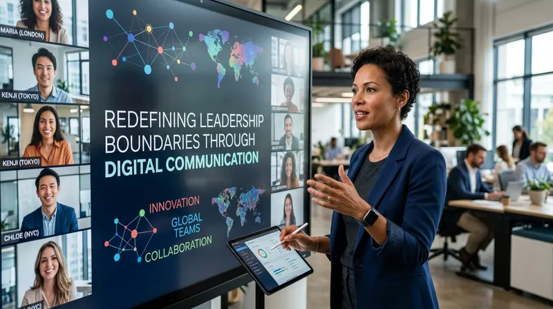 Redefining Leadership Boundaries Through Digital Communication